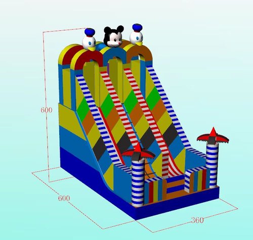 Mickey Mouse Bouncy, Color : Blue