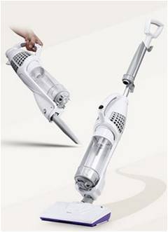 Stick Vacuum Powerful, Features : Rinsable Filter, Save Money, Extra-large, Easy-to-empty Dust Cup