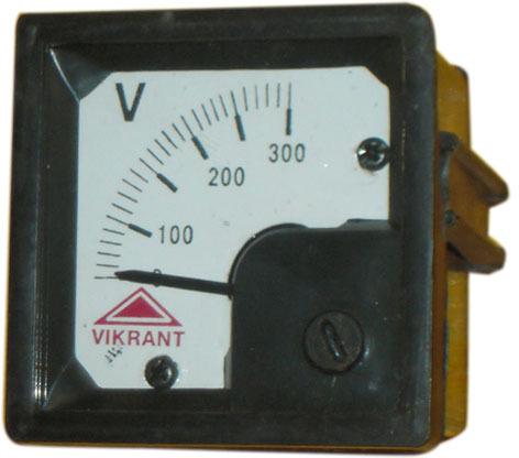 Vikrant Analog Voltmeter, Operating Temperature : 10 To 45 Degree C