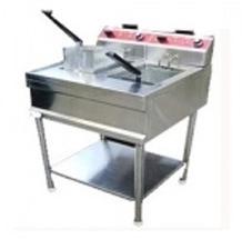 Stainless Steel Electric 100-500kg Double Deep Fat Fryer, Certification : ISO 9001:2008