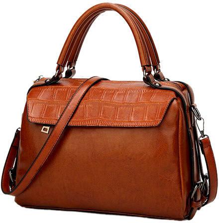 Vismiintrend PU Leather Handbag, Size : 30X22X14 Cm