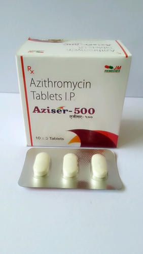 Azithromycin Tablets IP, Packaging Type : Blister