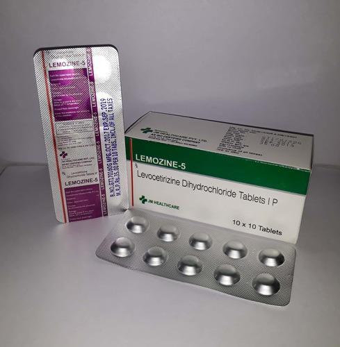 Lemozine Levocetirizine Dihydrochloride Tablets, Medicine Type : Allopathic