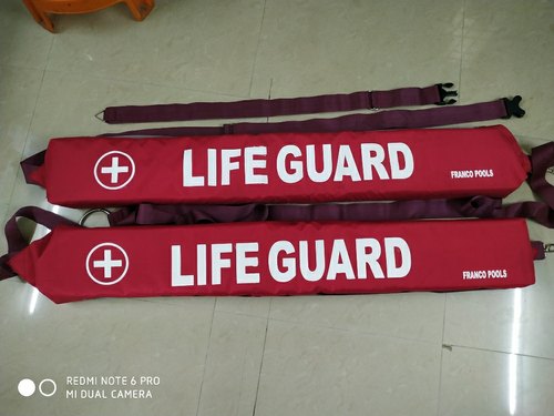 FRANCO Lifeguard Rescue Tube, Features : Welp Floatable, Flexible With Safety Straps