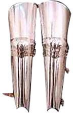 Metal Medieval Leg Armour