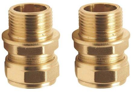 Bralcom Brass Pipe Adapters, Color : Golden