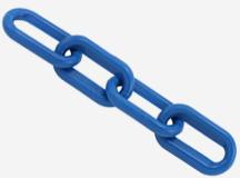 Polished Plastic Chain, Length : 20-30eet, 30-40eet