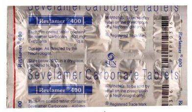 Revlamer 400 Sevelamer Carbonate