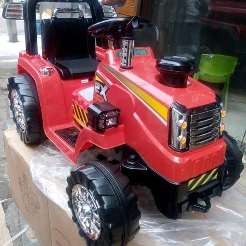 Kids Toy Car Tractor Wid Remote, Color : Red
