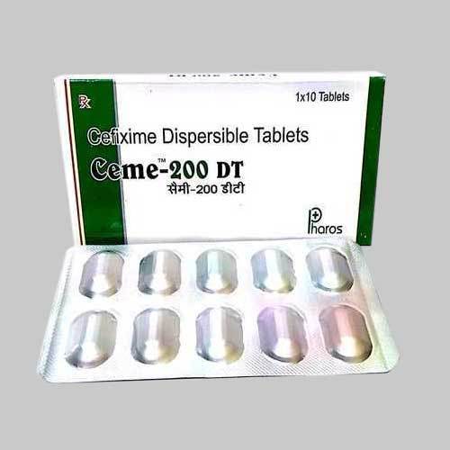 Cefixime Dispersible Tablets, Packaging Type : Stri