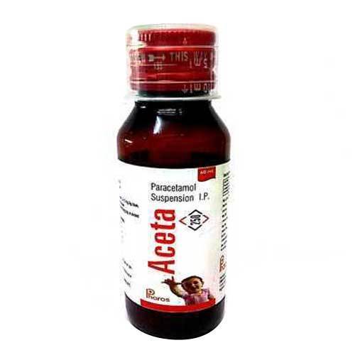 Pharos Paracetamol Suspension, Packaging Type : Bottle