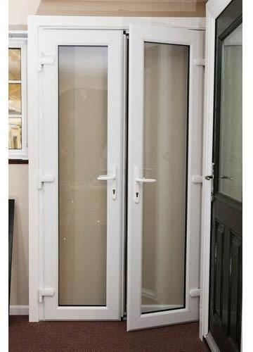 UPVC Swing Door, Frame Color : Mahogany, Grey, Teak