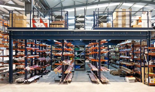 Mezzanine Floor, Storage Capacity : 100 Kgs To 500 Kgs Per SQM