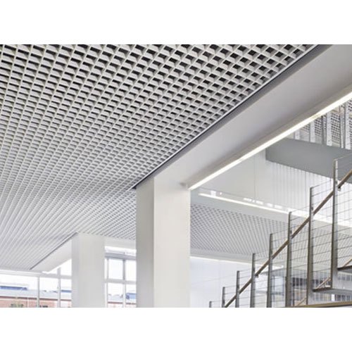 Steel Open Cell False Ceiling, Color : White, Gray Etc