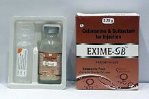 Exime-SB Cefuroxime and Sulbactam Injection, For Hospital, Clinical