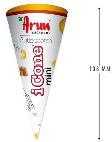 180mm Ice Cream Cone Sleeve, Feature : Reasonable Cost, Smooth Paper