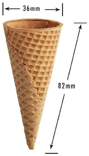 82mm Sugar Ice Cream Cone, Taste : Sweet