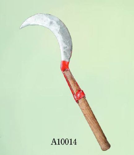 Metal A10014 Billhook, Handle Material : Wood