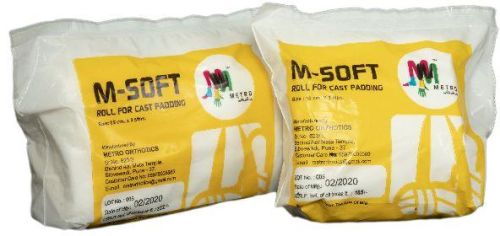 Plain Ortho Cast Padding MO3005, Color : White