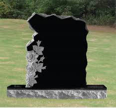 Bush Hammered Granite Tombstone, Feature : Antibacterial, Durable, Fine Finishing, Shiny Looks, Striking Colours