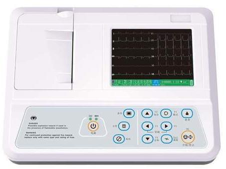 3 Channel ECG Machine, Voltage : 230 V