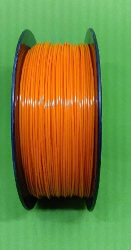 Orange PLA Filament, For FDM 3D Printer, Technics : Wet Spoon