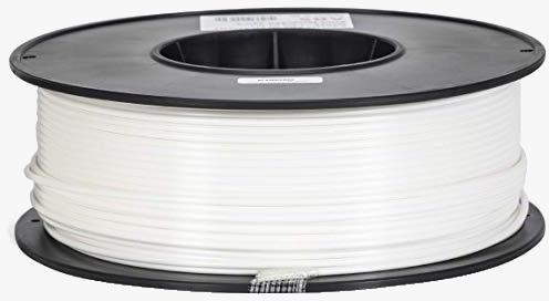 White ABS Filament, For FDM 3D Printer, Pattern : Plain