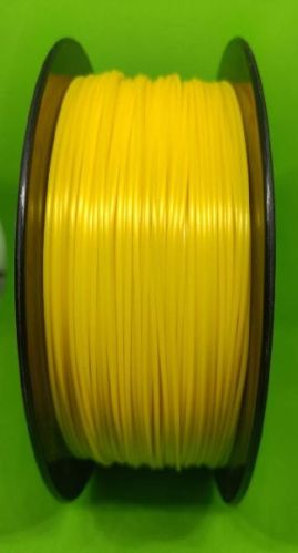 Yellow PLA Filament, For FDM 3D Printer, Technics : Wet Spoon