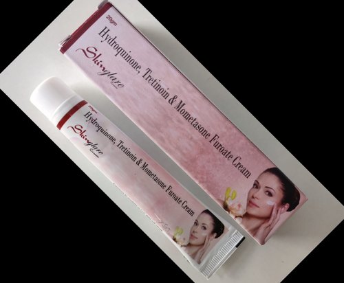 Hydroquinone, Tretinoin & Mometasone Cream, For SKIN INFECTIONS, Packaging Type : LEMI TUBE