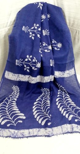 PM Linen Batik Saree, Occasion : Casual