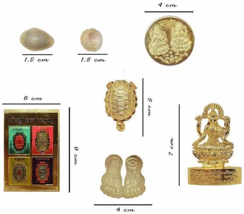 MAHA LAXMI PUJA KIT WITH MAHA LAXMI CHALISA AND YANTRA