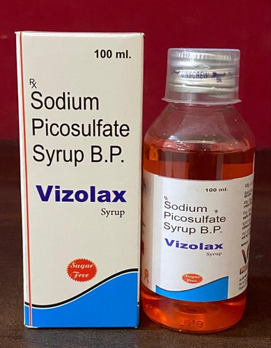 VIZOLAX Sodium Picosulfate Syrup B.P, Packaging Type : Bottle