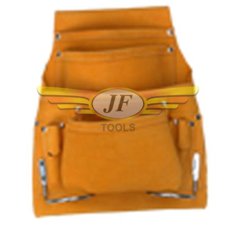 10 Pockets Extra Large Capacity Split Leather Working Apron