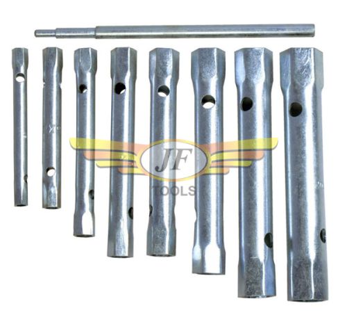 JF TOOLS Polished Stainless Steel Tubular Spanner, For Automobiles, Packaging Type : Box