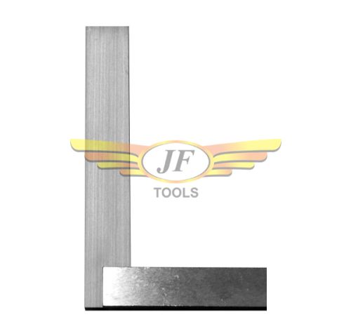 JF TOOLS Polished Carbon Steel Engineer Square, For Measuring Use, Size : 5', 6', 8', 10', 12'