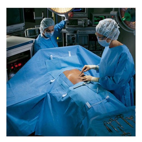 Nonwoven Laparoscopy Drape, For Hospital Use