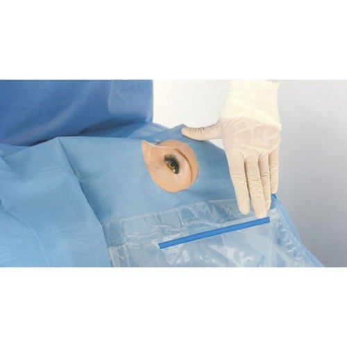 Surgi Mate Nonwoven Ophthalmic Drape, For General Surgery, Certification : ISO 13485