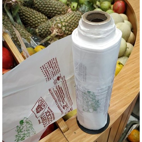 Made By Corn Starch Printed Vegetable Bags On Rolls, Capacity : 500 Gm - 5 Kg