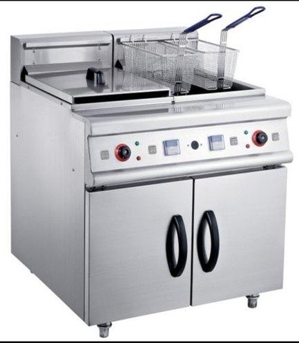 Vertical Deep Fryer With Cabinet