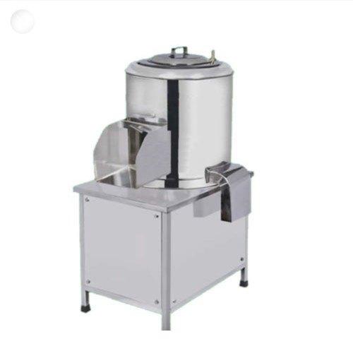 STAINLSS STEEL Potato Peeling Machine, Power Source : Electric