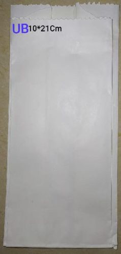 14x27 Cm White Paper Bag, Capacity : 2kg