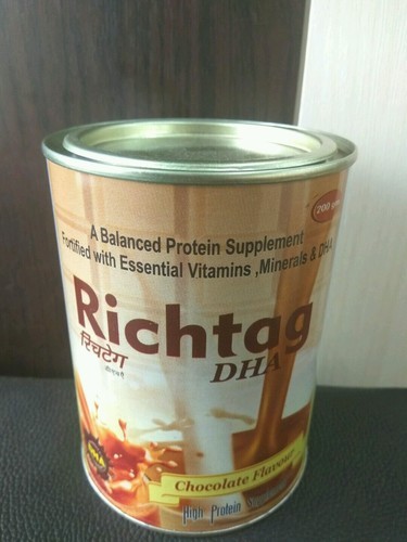 Protein Powder Supplement, Packaging Type : TIN CONTAINER