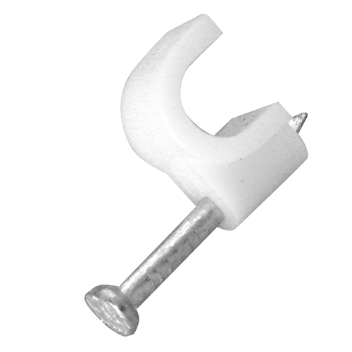 Polished Plastic 6mm Circle Cable Clips, Feature : Corrosion Resistance, High Quality