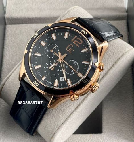 G C Alumination Chronograph Black Dial Men’s Watch
