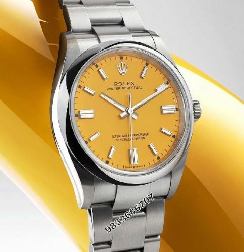 Rolex Watches For Men, Color : Yellow