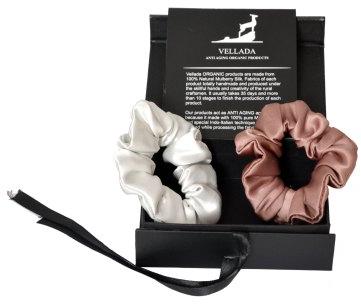 Mulberry Silk Scrunchies