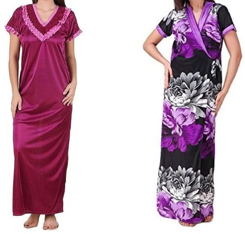 Cotton Plain Ladies Nighty, Feature : Anti-Wrinkle, Comfortable