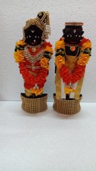 RED WOOD Marapachi Iyengar Pair Doll