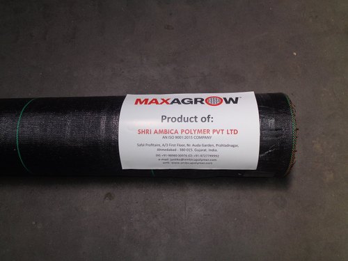 MAXAGROW PP Woven Ground Cover, Color : Black