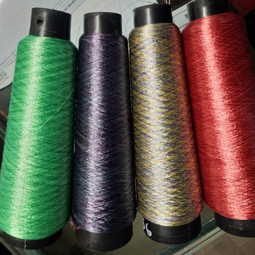 Dyed Embroidery Zari Thread, Packaging Type : Reel